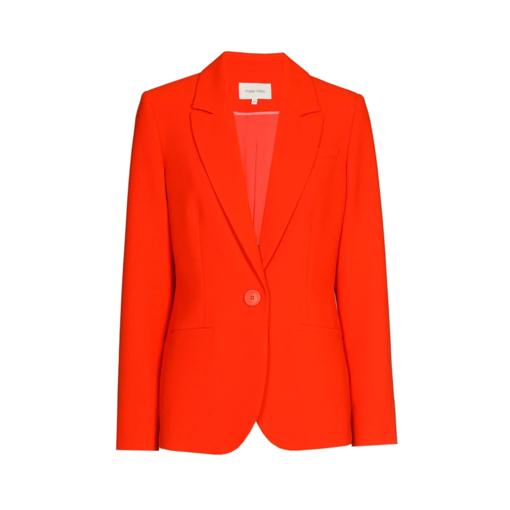 Marie Méro Röd Blazer för alla tillfällen Red, Dam