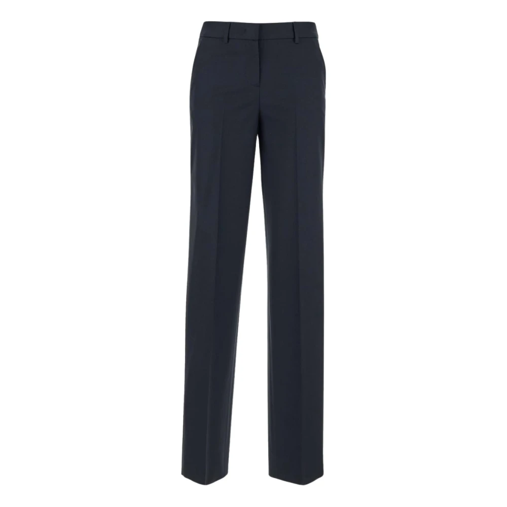 Lardini Klassieke broek van zuivere wol Gray Dames