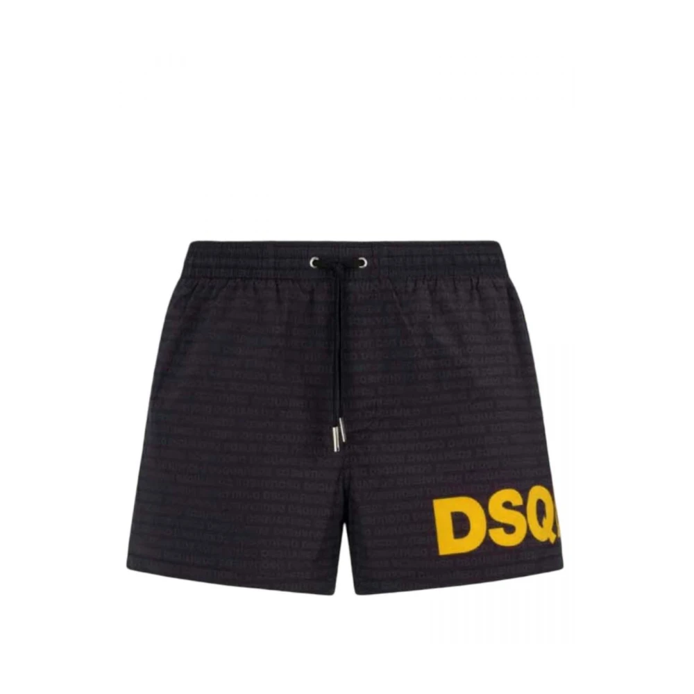 Dsquared2 Men's Black Beachwear - Beachwear - 2XL - Swimwear