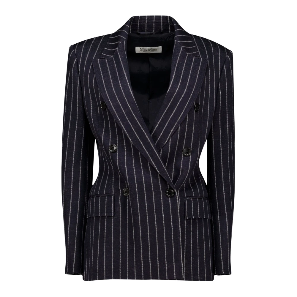 Max Mara Damen Blau Jacken, 2XSgröße: