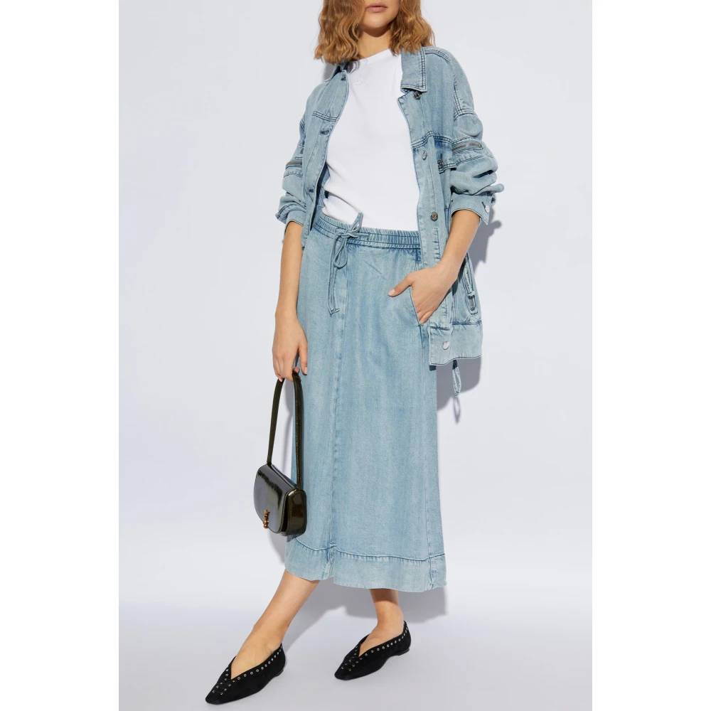 Gestuz Denim rok Blue Dames