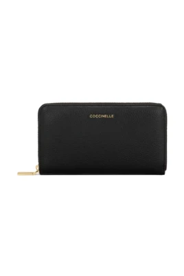 Metallic Soft Zip Wallet