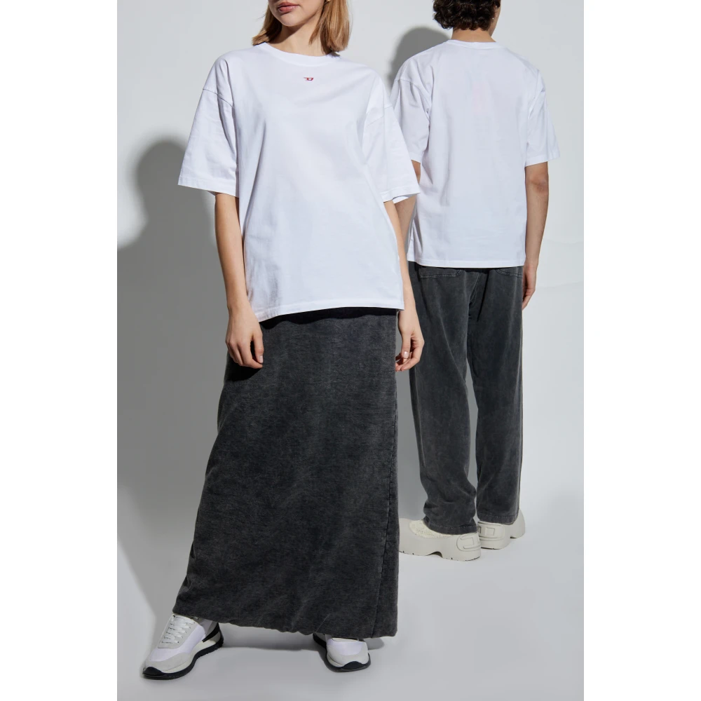 Diesel T-shirt T-Boxt-D White Heren