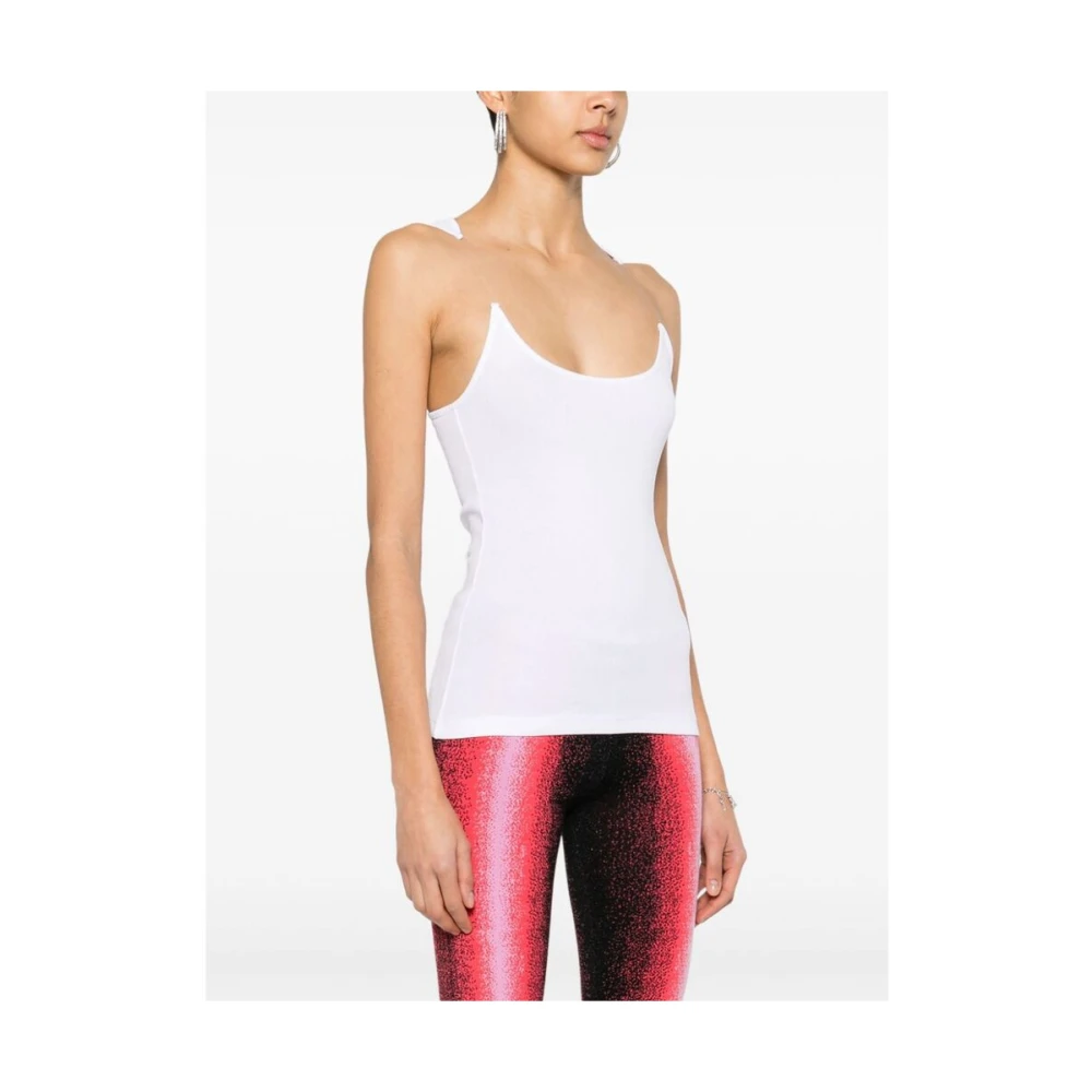 Y Project Sleeveless Tops White Dames