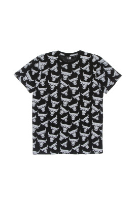 chicago-bulls-logo-tee-black