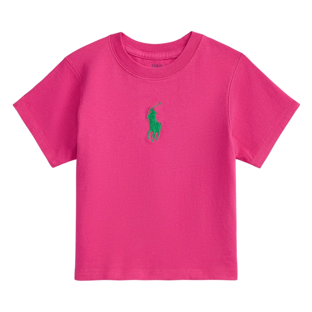 Ralph Lauren Women's Pink Logo T-Shirt