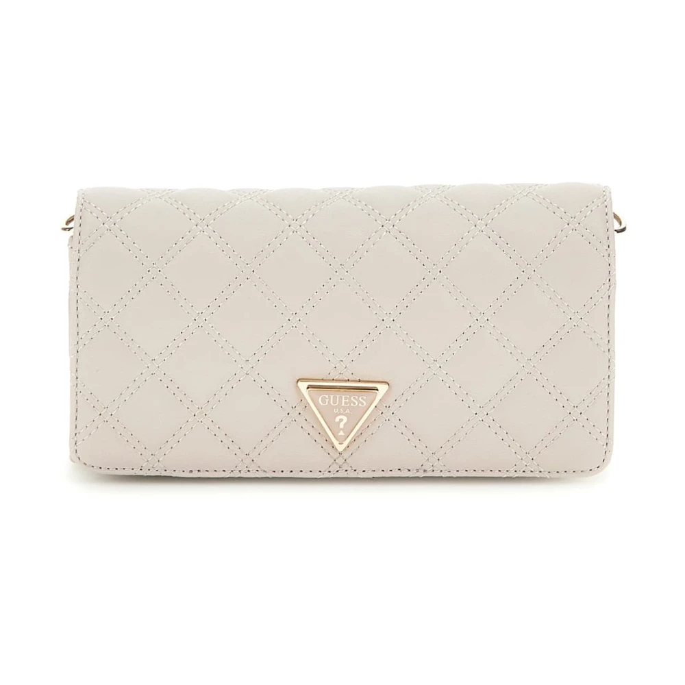 Guess Women's Brown Chic Cardholder With Zip Closure