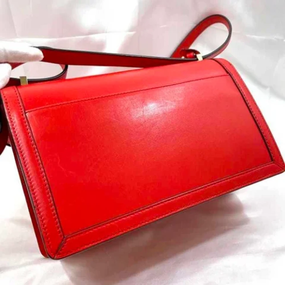Loewe Pre-owned Fabric shoulder-bags Red Dames
