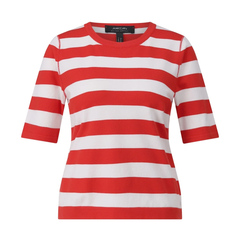 Marc Cain - Tops > T-Shirts - Red - Marc Cain - Modalova