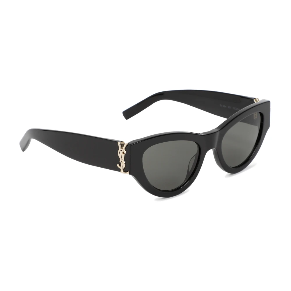 Saint Laurent Svarta SL M94 Solglasögon Black, Dam