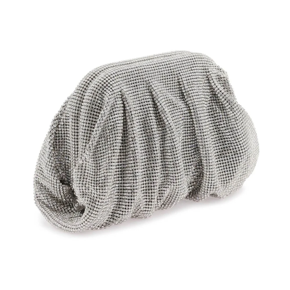 Benedetta Bruzziches Zilveren Petite Venus Clutch Gray Dames