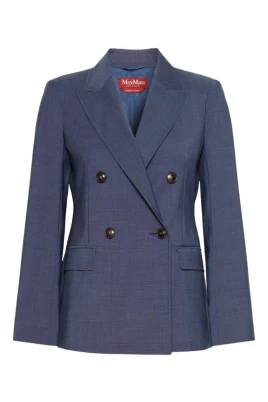 Fil A Fil Denim Blazer