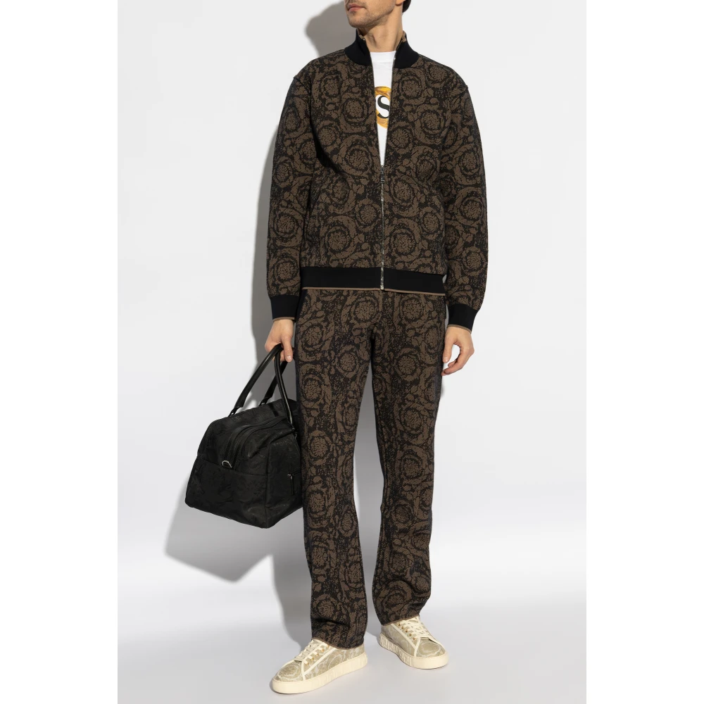 Versace Sweatpants Brown Heren