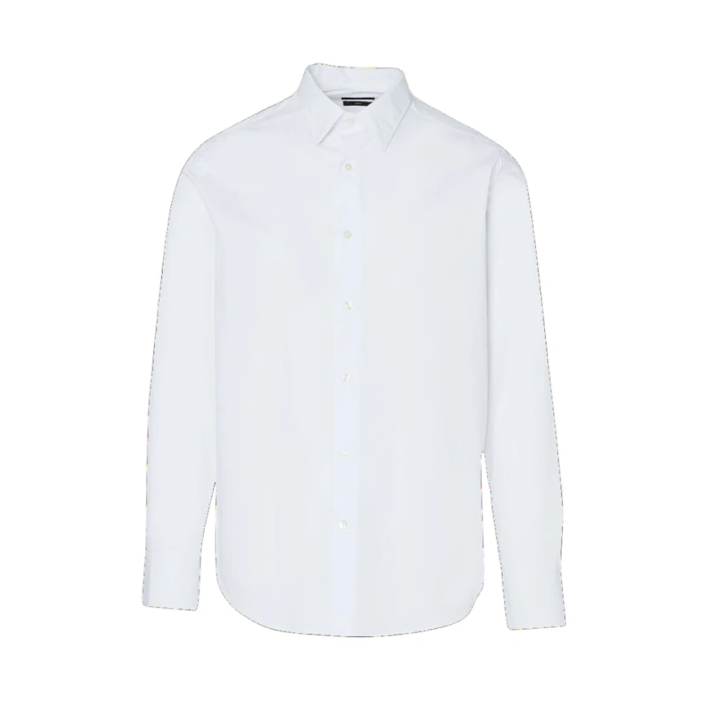 Liu Jo Men's White Slim Fit Shirt - Formal Shirts - 5XL - Shirts
