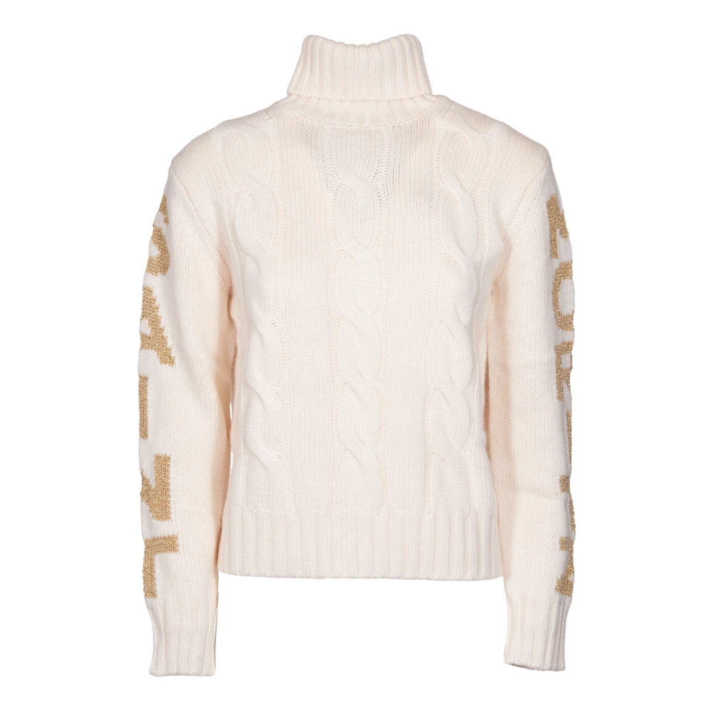 MC2 Saint Barth Stijlvolle Sweaters Collectie Beige Dames