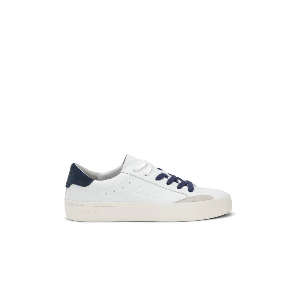 Sun68 Street Leather Sneakers Heren Schoenen Wit