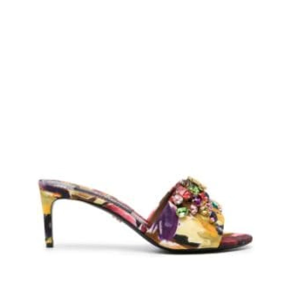 Dolce & Gabbana Smyckade Mules Multicolor, Dam