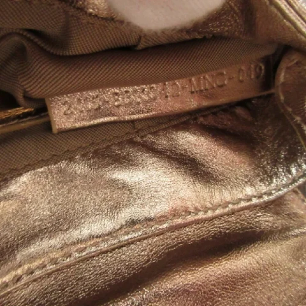 Fendi Vintage Pre-owned Leather fendi-bags Yellow Dames