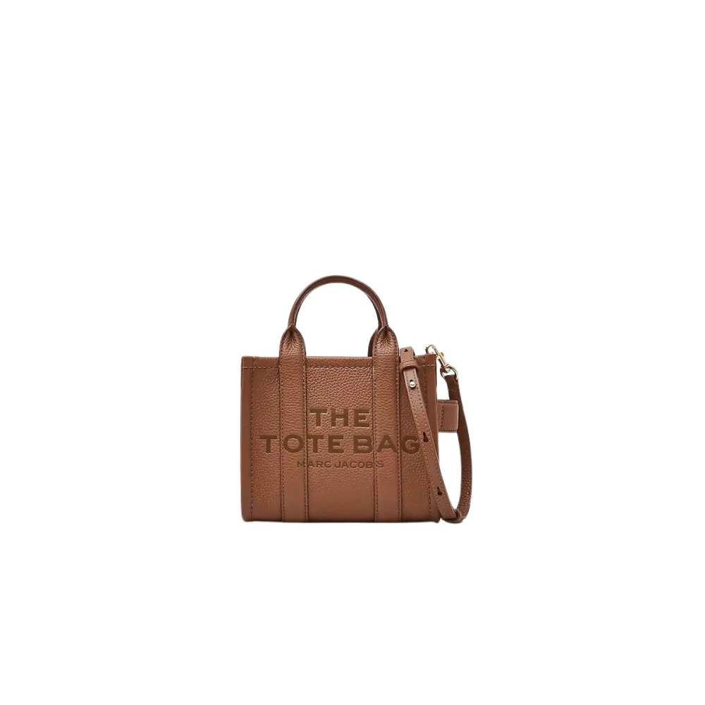 Lær Crossbody Tote Bag