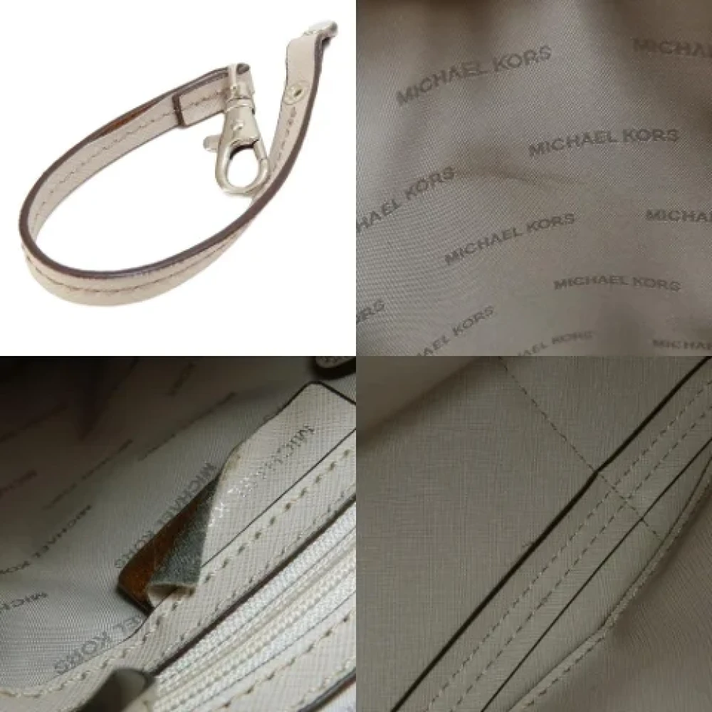 Michael Kors Pre-owned Leather handbags Gray Dames