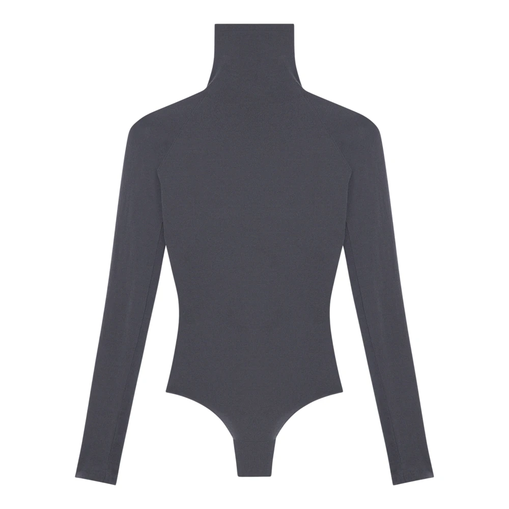Alaïa Stijlvolle Top Body voor jou Gray Dames