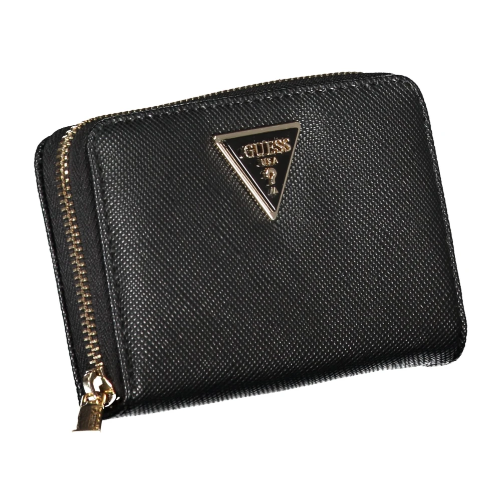 Guess Damesportemonnee Laurel met ritssluiting Black Dames