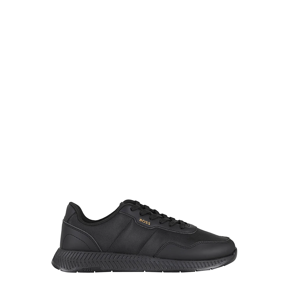 Hugo Men's Black Titanium Running Shoes - Sneakers - 11 Uk - Shoes