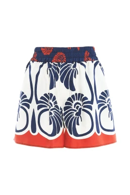 Palmetto Silk Shorts