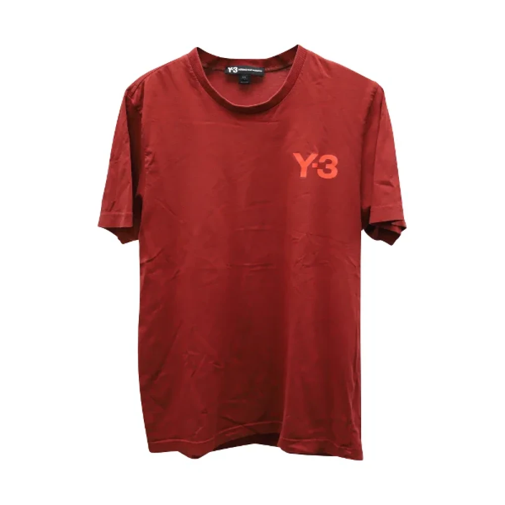 Yohji Yamamoto Pre-owned Cotton tops Red Dames