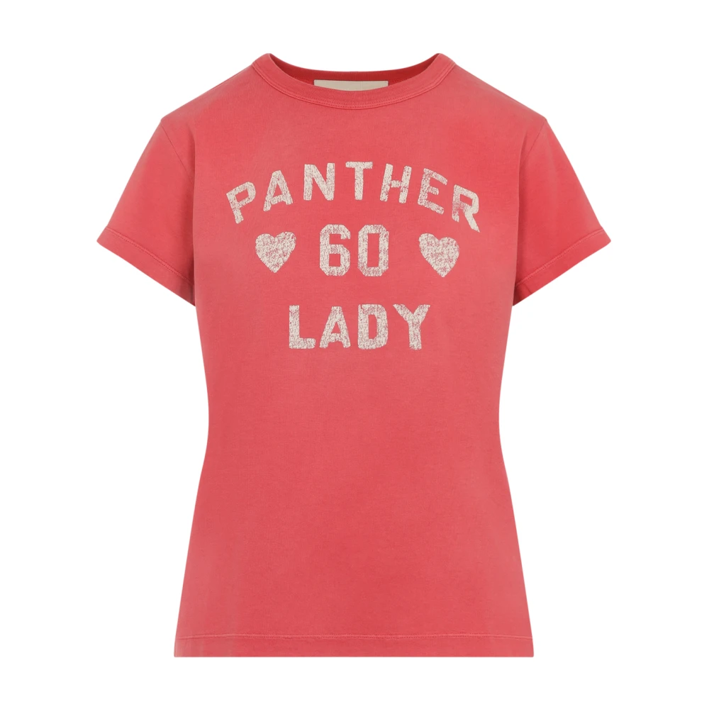 Valentino Red T-Shirts, Female, M, T-Shirt Classic Style