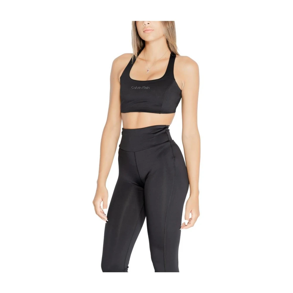 Calvin Klein Zwart HighWaist Leggings Sports Bra Set Black Dames