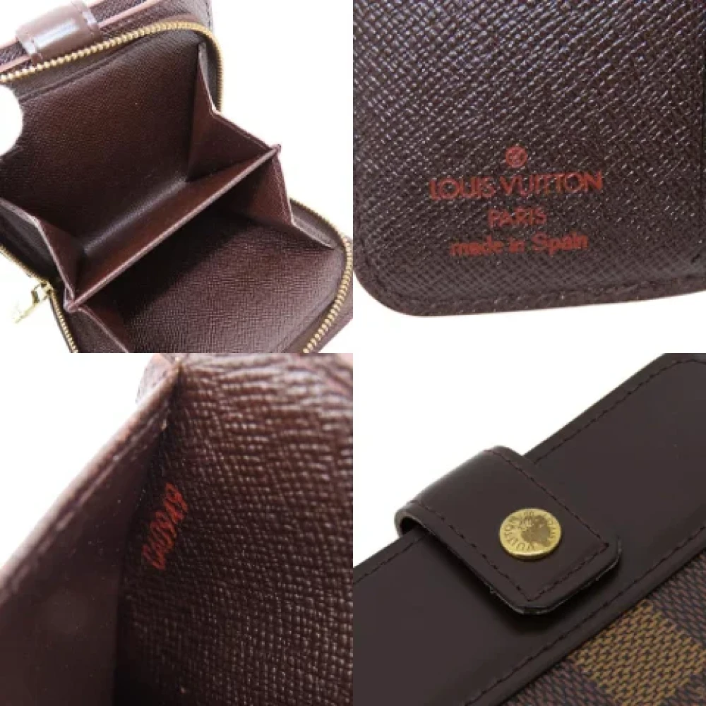 Louis Vuitton Vintage Pre-owned Canvas wallets Brown Dames