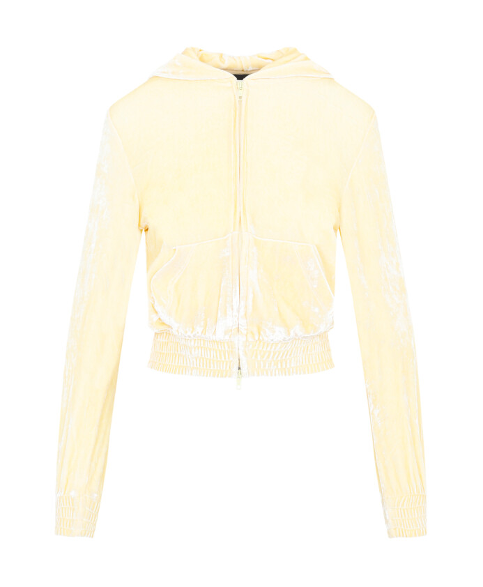 chenille-zip-up-hoodie-yellow-and-orange