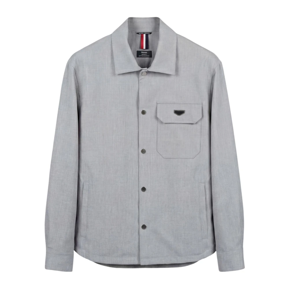 Antony Morato Men's Gray Tirana Regular Fit Shirt
