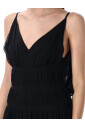 robe-mini-noire-drapee-col-en-v