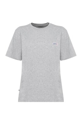 t-shirt-gris-en-coton-a-manches-courtes-et-logo