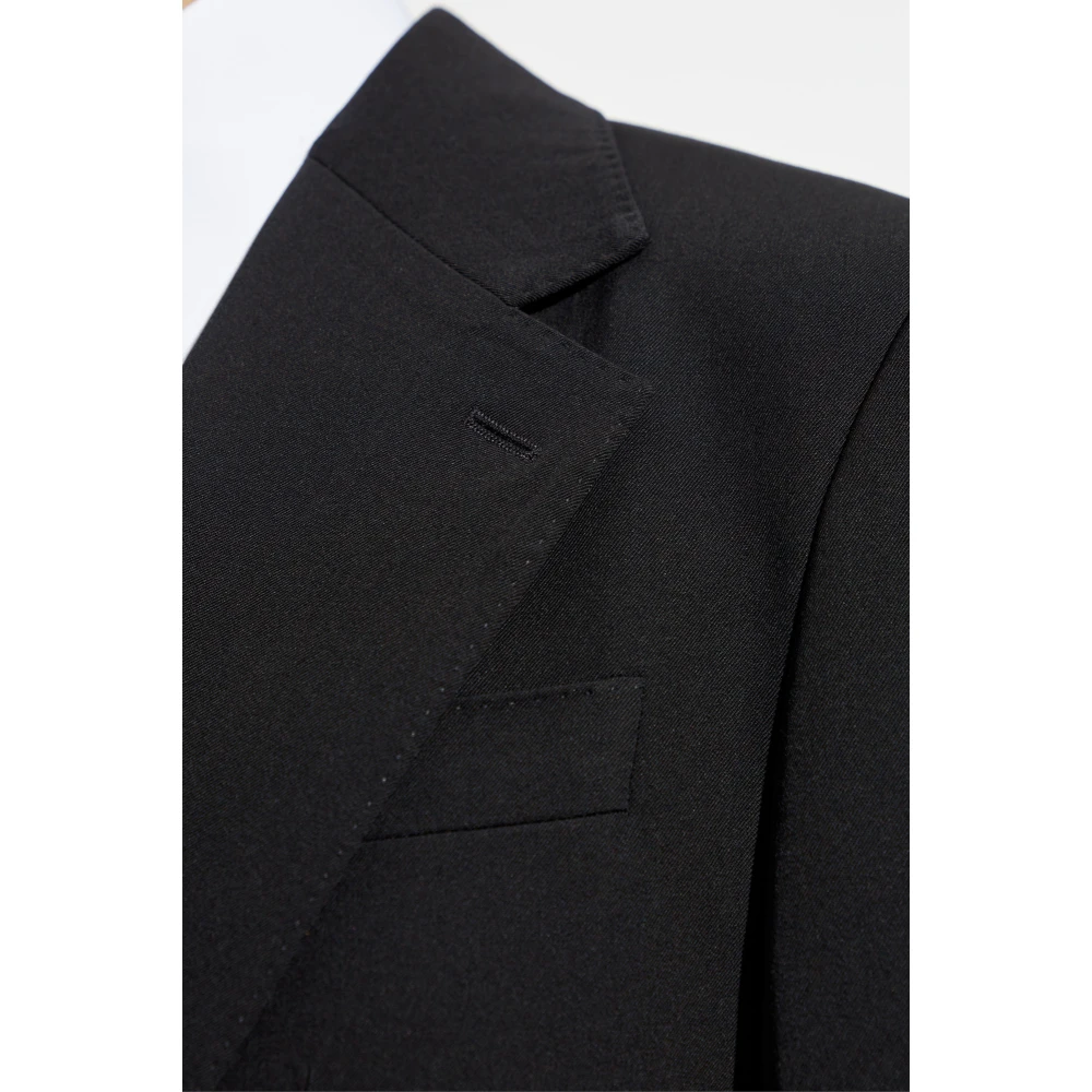 Dolce & Gabbana Wollen jas Black Heren
