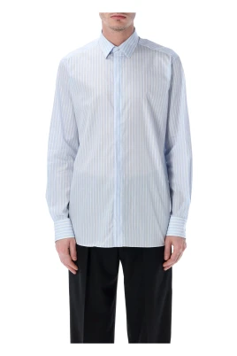 Striped Twill Classic Fit Shirt