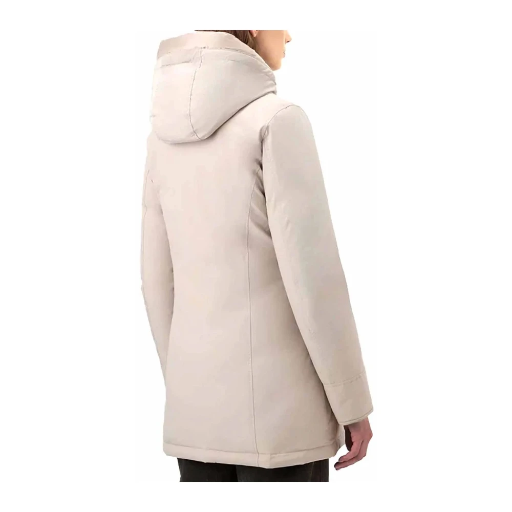 Woolrich Luxe Arctic Parka NF Oxford Tan Beige Dames