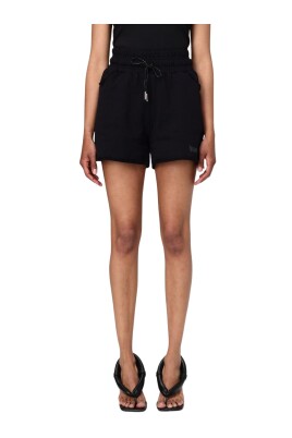 black-drawstring-casual-shorts