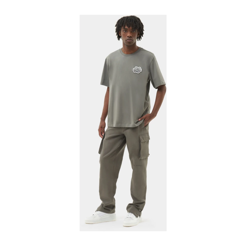 Filling Pieces T-shirt Gowtu Gunmetal Gray Heren