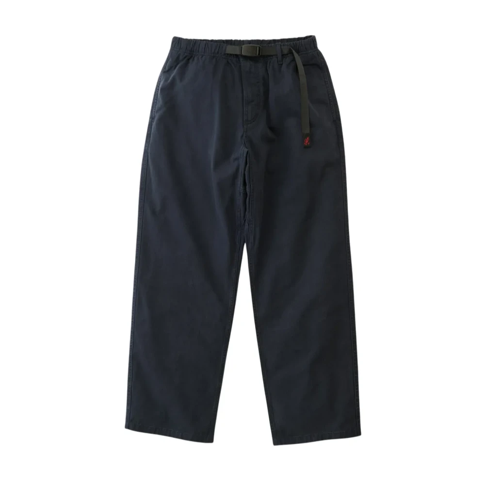 Gramicci Blue Straight Trousers, Male, Xl, Pant Straight Fit