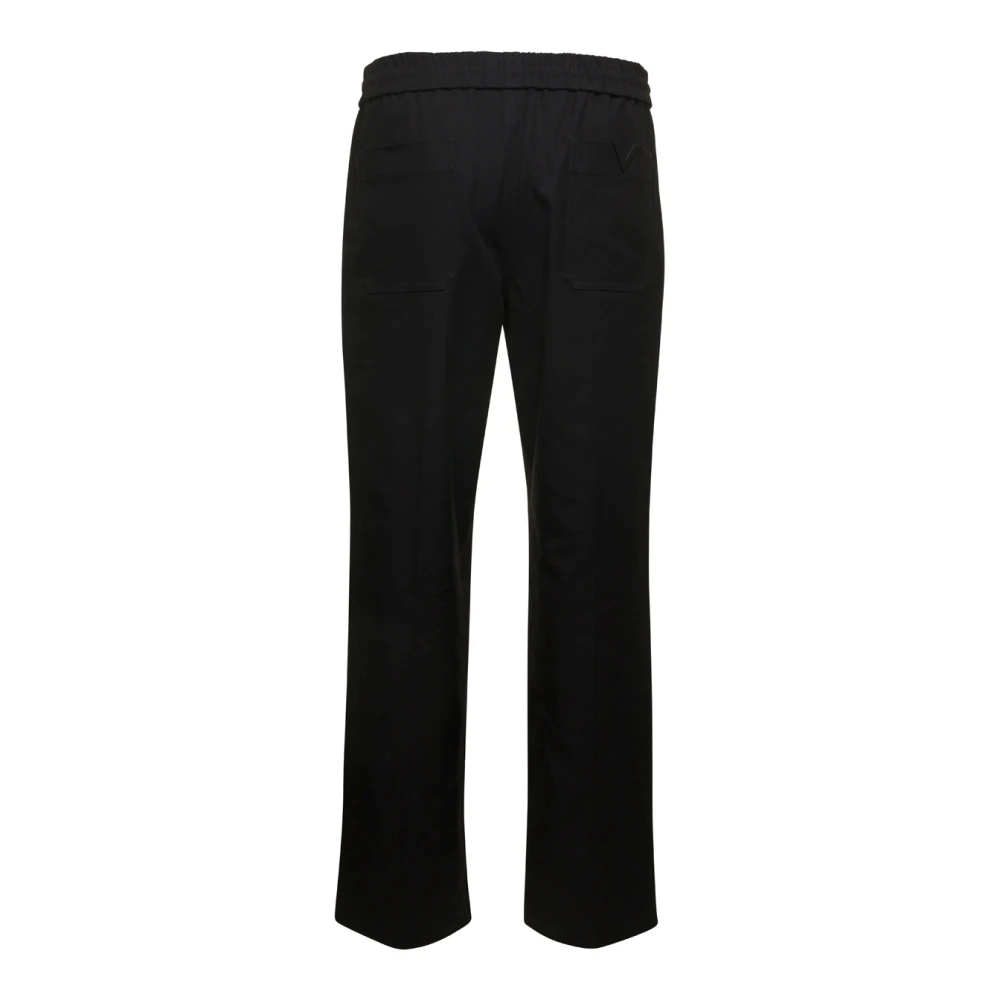 Valentino Cropped Trousers Black Heren