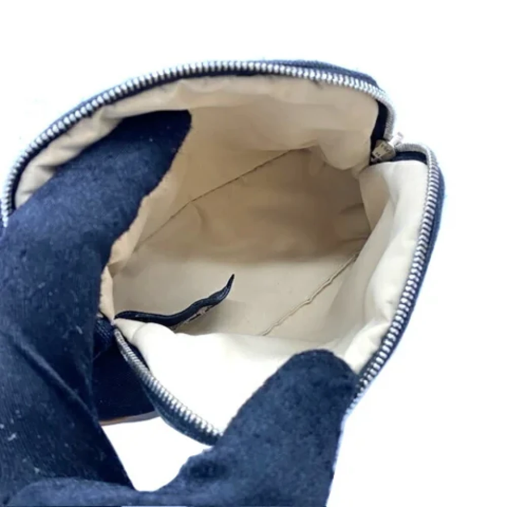 Hermès Vintage Pre-owned Canvas pouches Black Dames