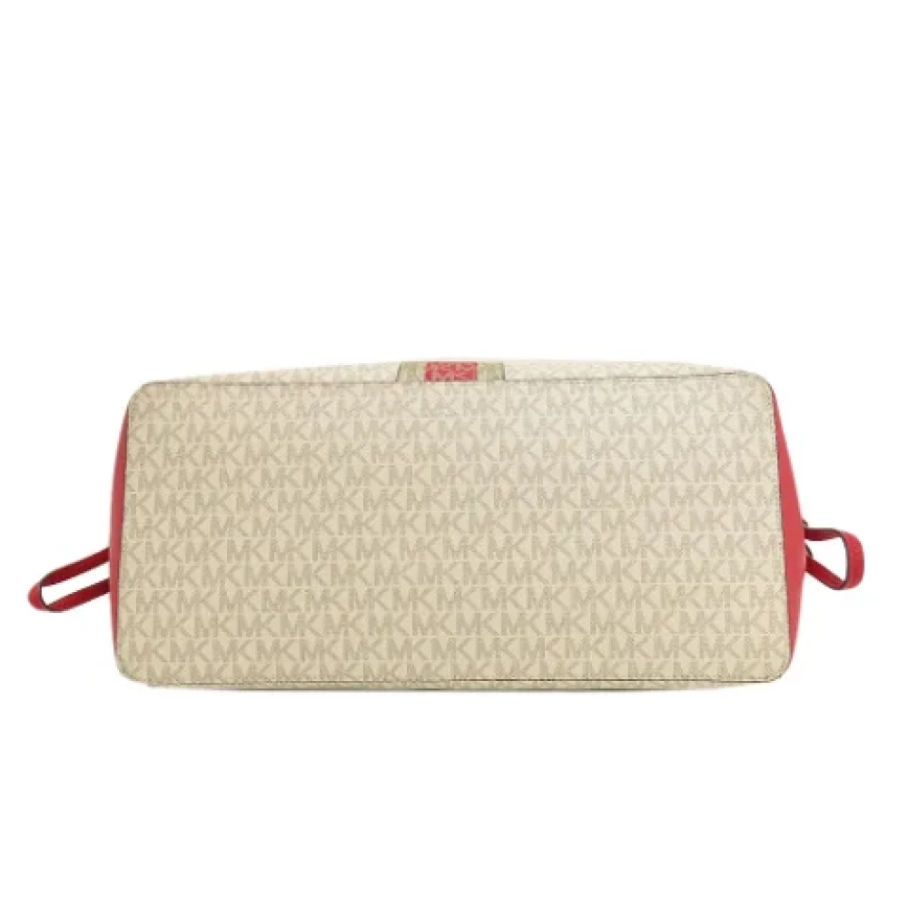Michael Kors Pre-owned Leather totes Red Dames