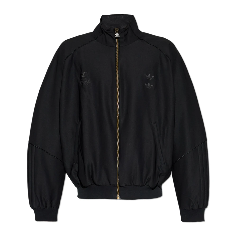 Adidas Originals Mannelijk Zwart Hoodies & Sweatvesten Heren, L, Leer, Chavarria Dress Twill Track Jacket