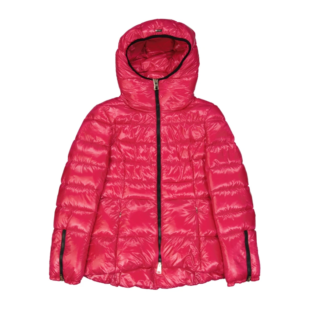 Herno Vrouw Roze Donzen Jas