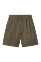shorts-en-coton-vert-militaire-coupe-large