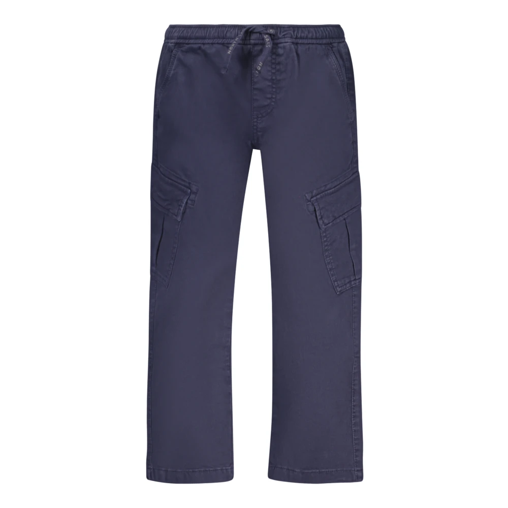 North Sails Unisex Kids Blue Trousers, 6 Y, Cargo Trousers With Elasticated Waist