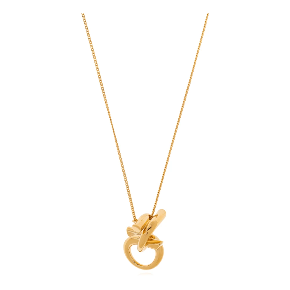 Ferragamo Vrouw Geel Accessoires Dames, One Size, Hangerketting